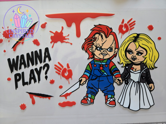 Chuck & wife wanna play uvdtf wrap