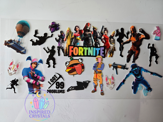 Fortnight uvdtf wrap