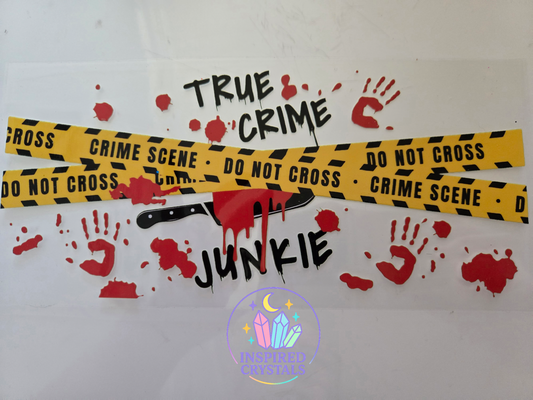True crime junkie uvdtf wrap