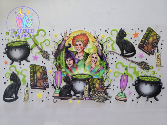 Witch sisters uvdtf wrap
