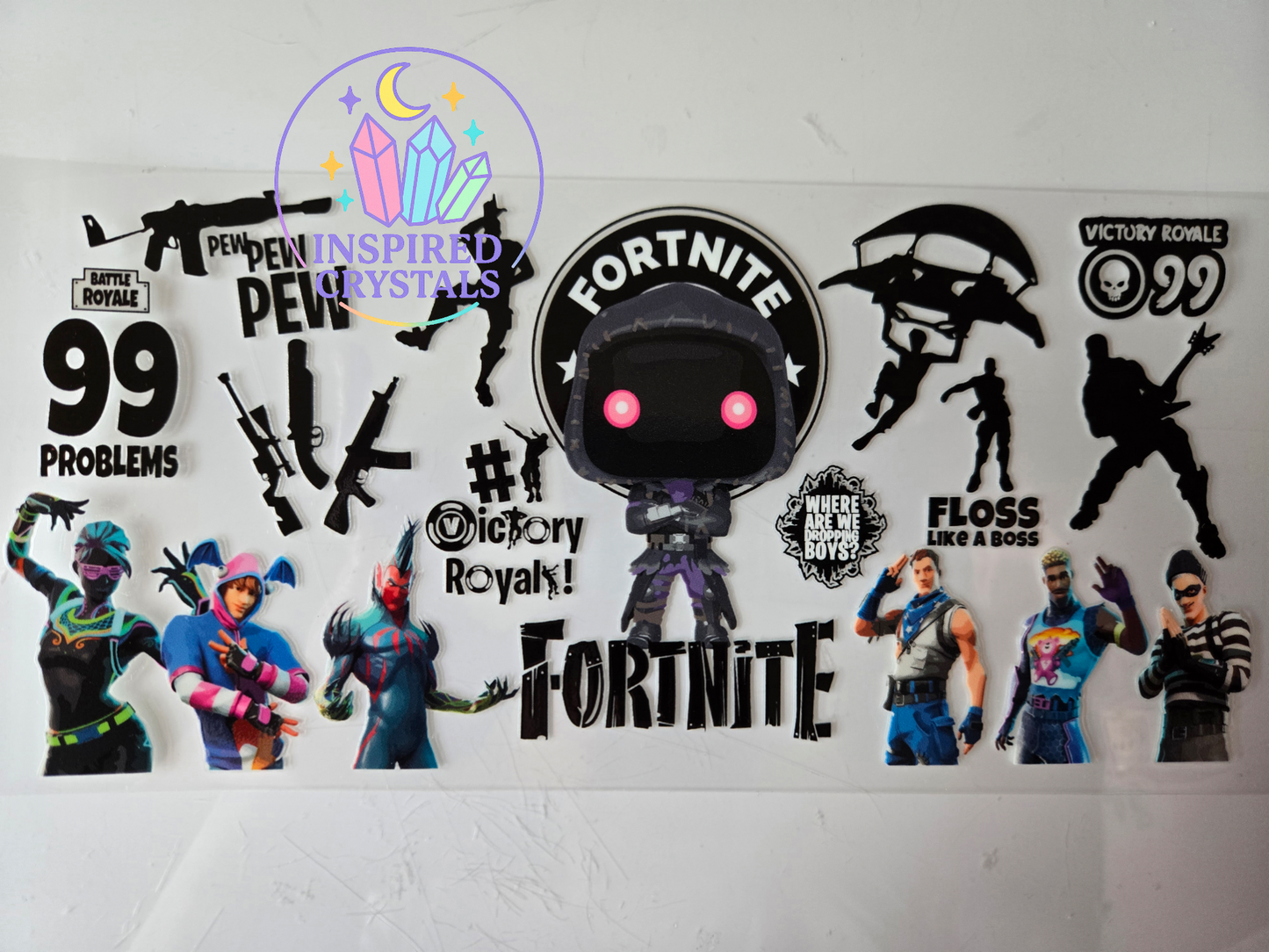Fortnight uvdtf wrap