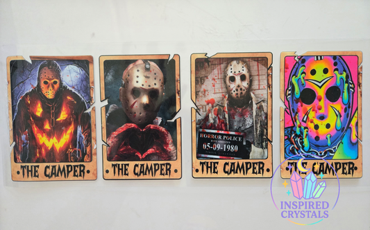 Halloween rustic tarot card uvdtf wrap