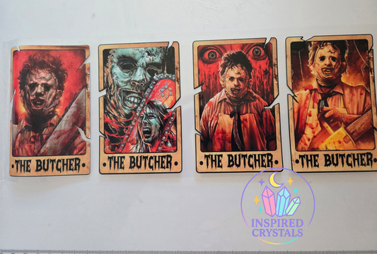 Horror rustic tarot uvdtf wrap