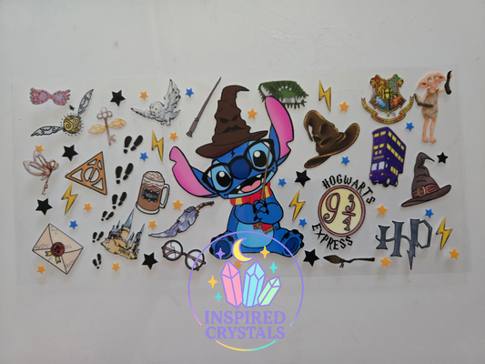 Cute characters potter uvdtf wrap