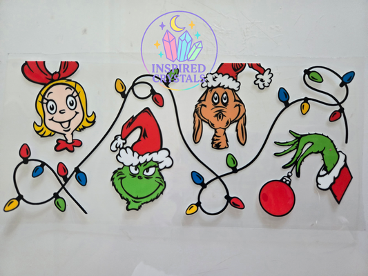 Christmas friends uvdtf wrap